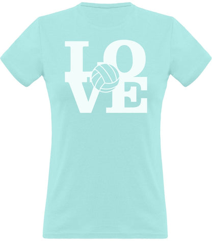 Naisten Love Lentopallo t-paita - FourFan