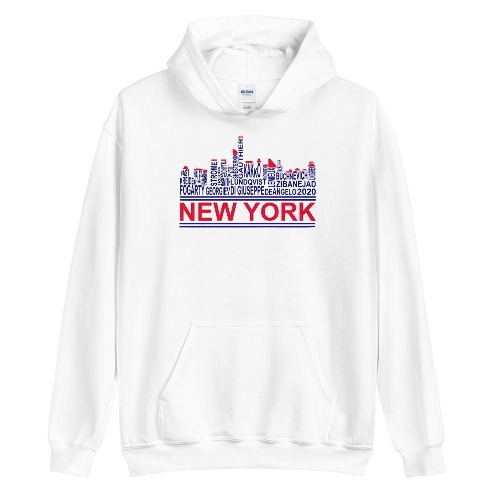 New York skyline 2020 huppari uniasex - FourFan