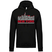 Lataa kuva Galleria-katseluun, New York skyline 2020 jääkiekko huppari unisex - FourFan
