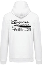 Lataa kuva Galleria-katseluun, Opetan lastani #pesismutsi vetoketjullinen huppari unisex - FourFan
