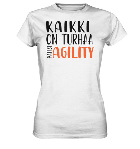 Paitsi agility t-paita naisten malli - FourFan