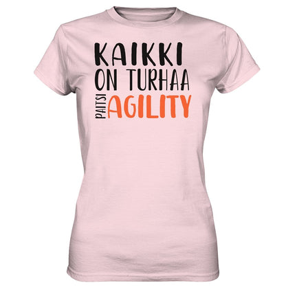 Paitsi agility t-paita naisten malli - FourFan