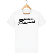 Load image into Gallery viewer, Pelipäivä Juhlapäivä jääkiekko t-paita unisex malli - FourFan
