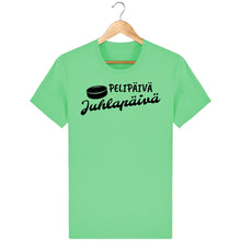 Load image into Gallery viewer, Pelipäivä Juhlapäivä jääkiekko t-paita unisex malli - FourFan
