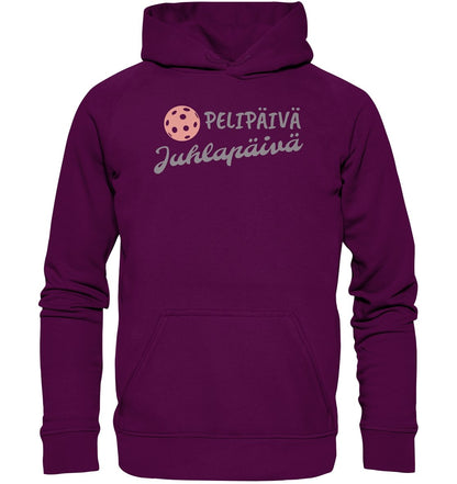 Pelipäivä juhlapäivä salibandy huppari unisex - FourFan