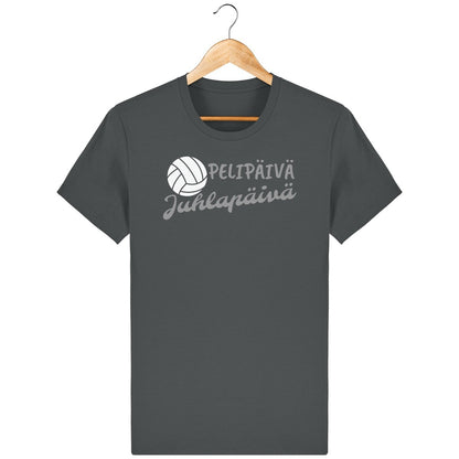 Pelipäivä Juhlpäivä Lentopallo t-paita valk. pallo unisex - FourFan