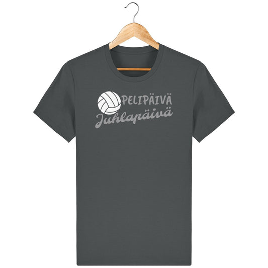 Pelipäivä Juhlpäivä Lentopallo t-paita valk. pallo unisex - FourFan