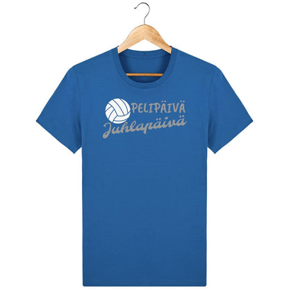 Pelipäivä Juhlpäivä Lentopallo t-paita valk. pallo unisex - FourFan