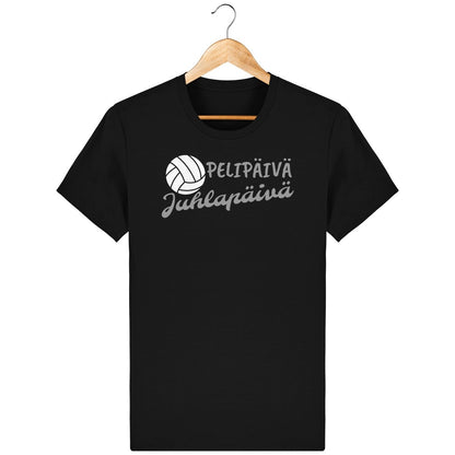 Pelipäivä Juhlpäivä Lentopallo t-paita valk. pallo unisex - FourFan