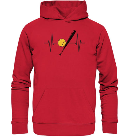 Pesäpallosyke EKo huppari unisex - Organic Basic Hoodie - FourFan