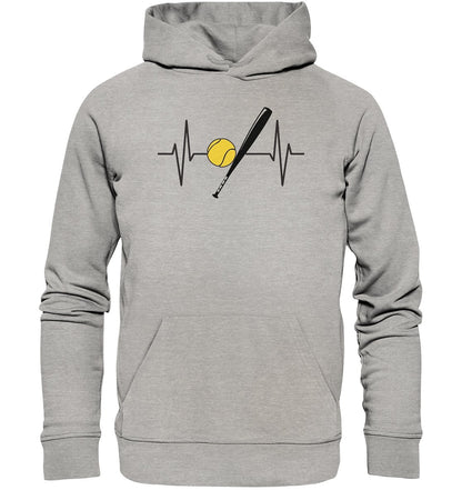 Pesäpallosyke EKo huppari unisex - Organic Basic Hoodie - FourFan