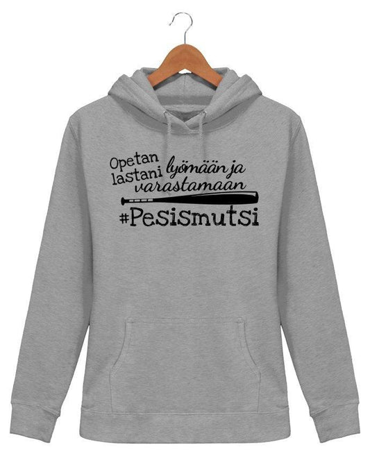 Pesismutsi opetan lasteni huppari ERI VÄREJÄ (koot M ja XL) - FourFan
