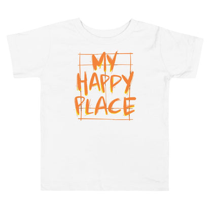 Pikku lasten My Happy Place tennis t-paita - FourFan