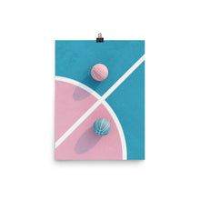 Lataa kuva Galleria-katseluun, Pink koripallo juliste - FourFan
