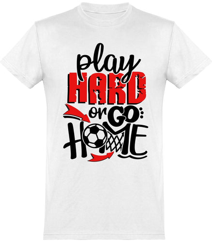 Play Hard Futis t-paita unisex - FourFan