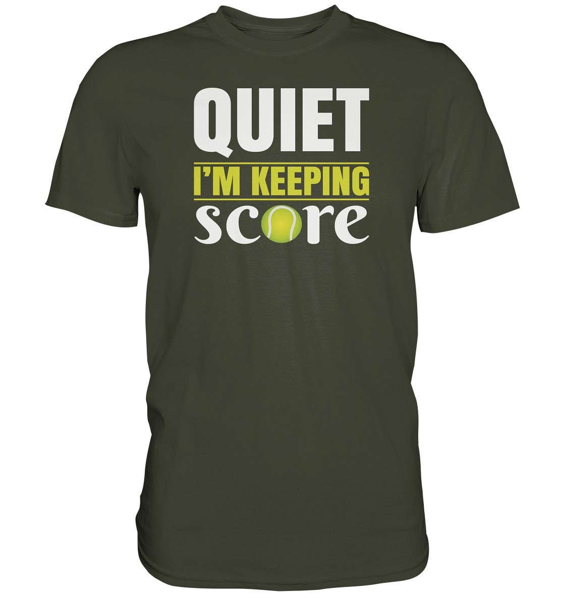 Quiet Tennis t-paita unisex - FourFan