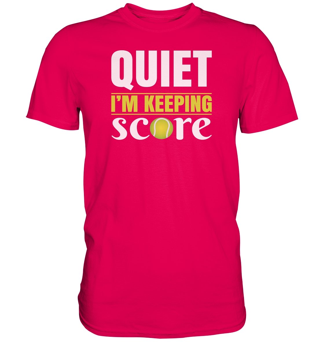 Quiet Tennis t-paita unisex - FourFan