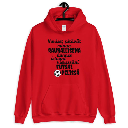 Rauhallisena kunnes futsal huppari unisex - FourFan