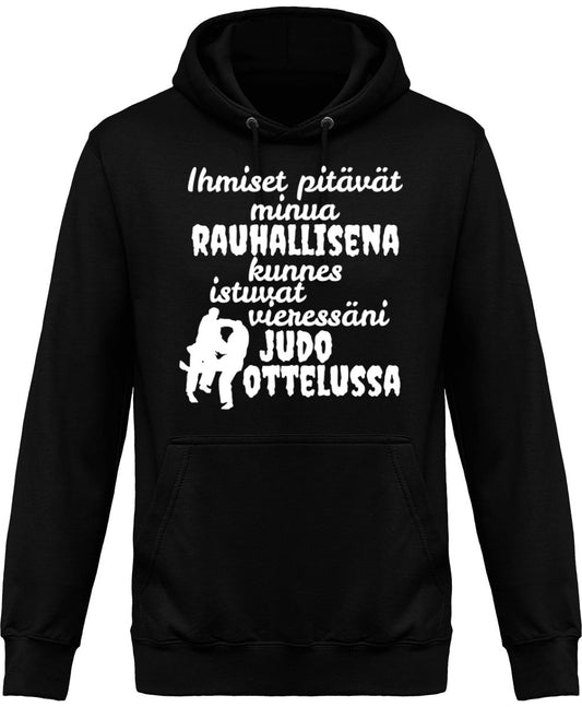 Rauhallisena kunnes Judo huppari unisex - FourFan