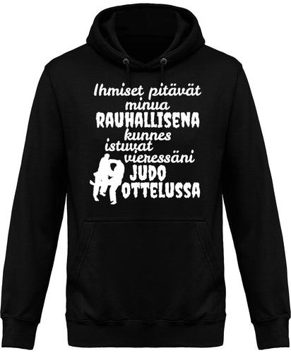 Rauhallisena kunnes Judo huppari unisex - FourFan