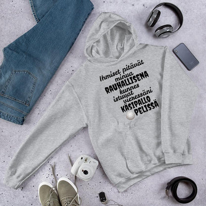 Rauhallisena kunnes käsipallo huppari unisex - FourFan