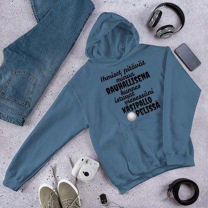 Rauhallisena kunnes käsipallo huppari unisex - FourFan