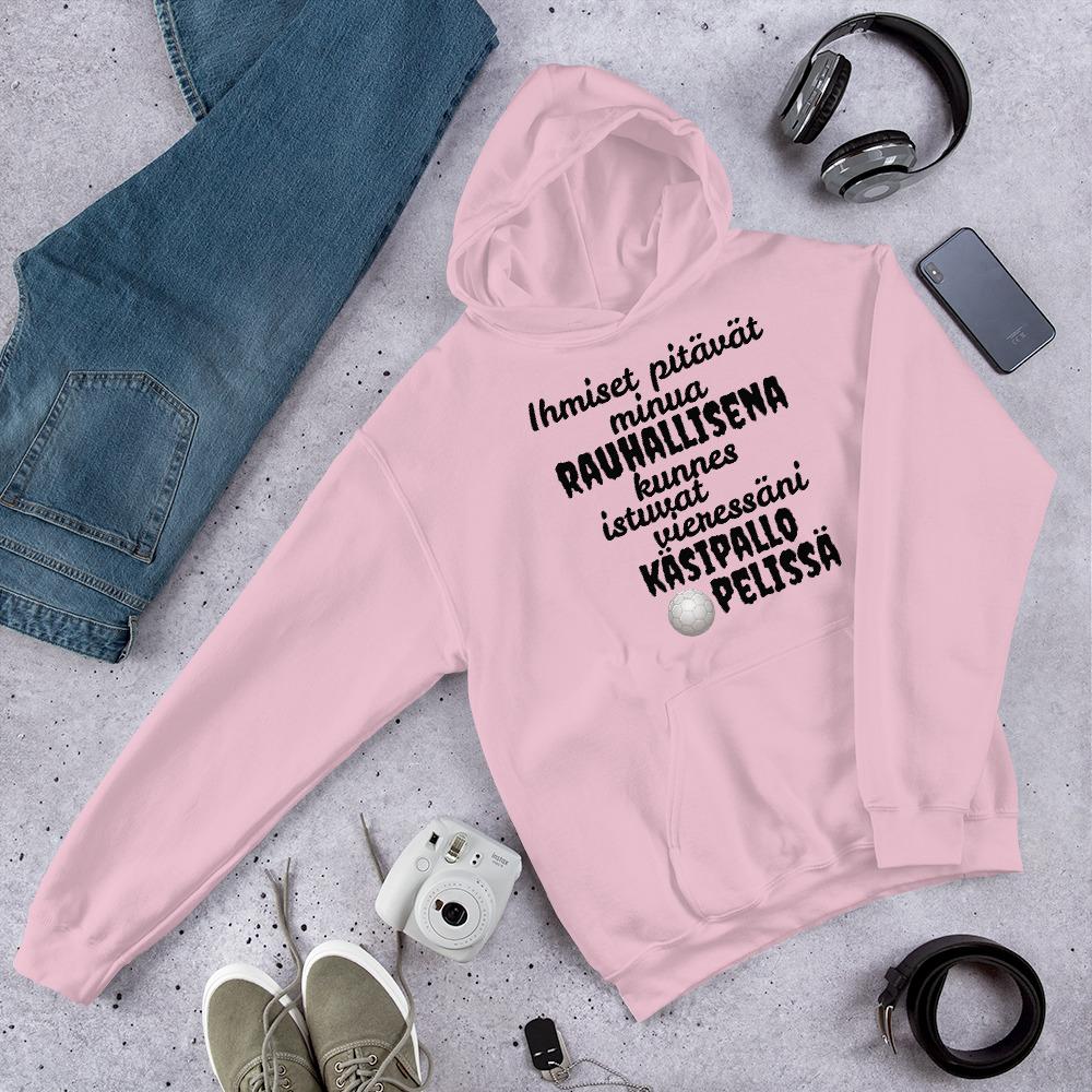 Rauhallisena kunnes käsipallo huppari unisex - FourFan
