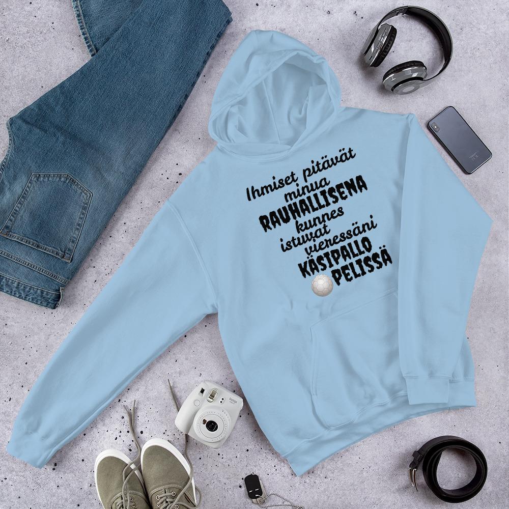 Rauhallisena kunnes käsipallo huppari unisex - FourFan