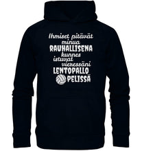 Lataa kuva Galleria-katseluun, Rauhallisena kunnes lentopallo huppari unisex - FourFan
