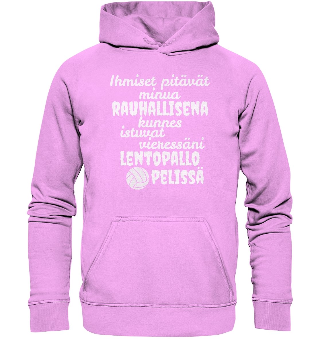 Rauhallisena kunnes lentopallo huppari unisex - FourFan