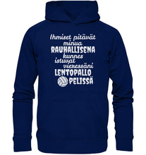 Lataa kuva Galleria-katseluun, Rauhallisena kunnes lentopallo huppari unisex - FourFan
