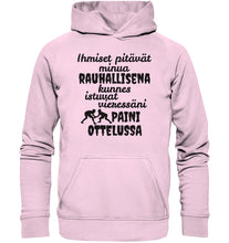 Load image into Gallery viewer, Rauhallisena kunnes paini huppari unisex - FourFan
