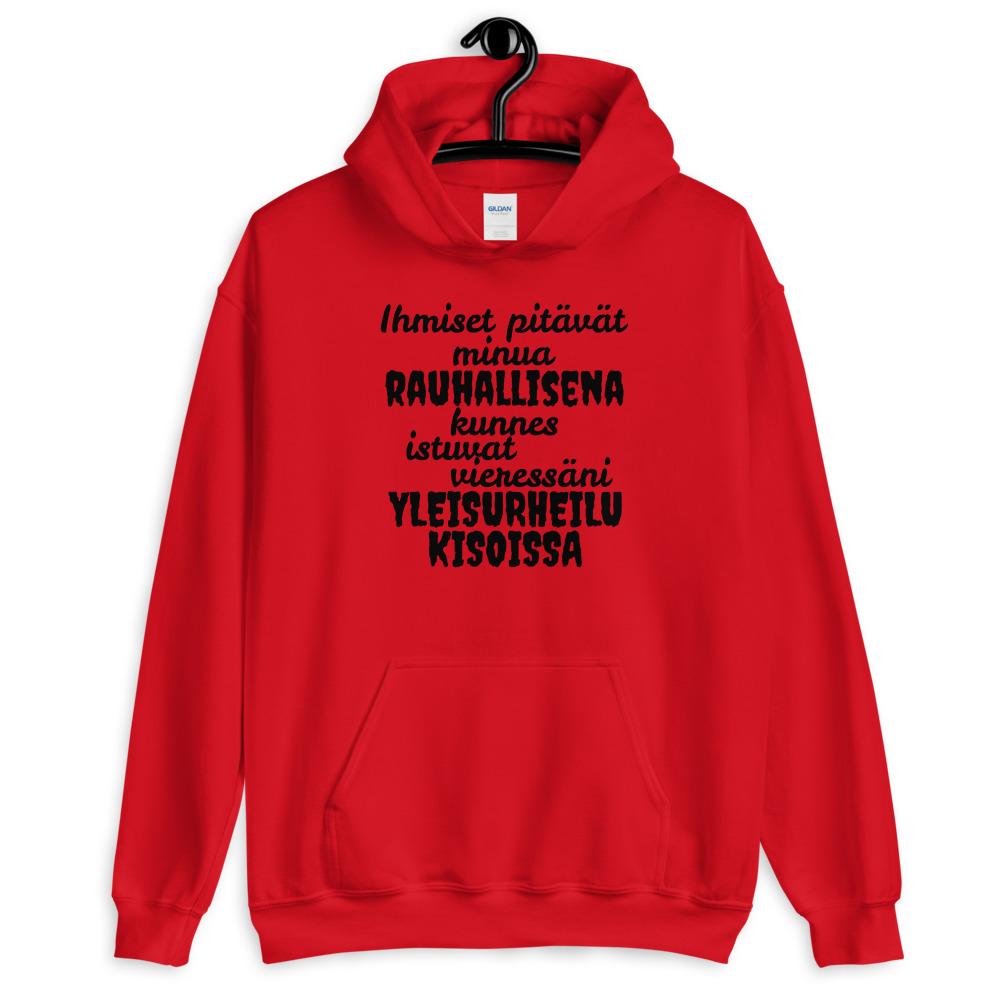 Rauhallisena kunnes yleisurheilu huppari unisex - FourFan