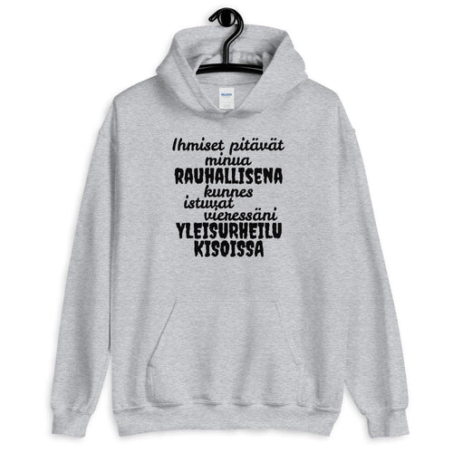 Rauhallisena kunnes yleisurheilu huppari unisex - FourFan