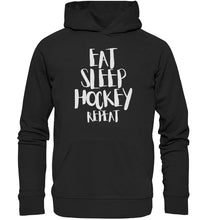 Lataa kuva Galleria-katseluun, Repeat Hockey EKo huppari unisex - Organic Basic Hoodie - FourFan
