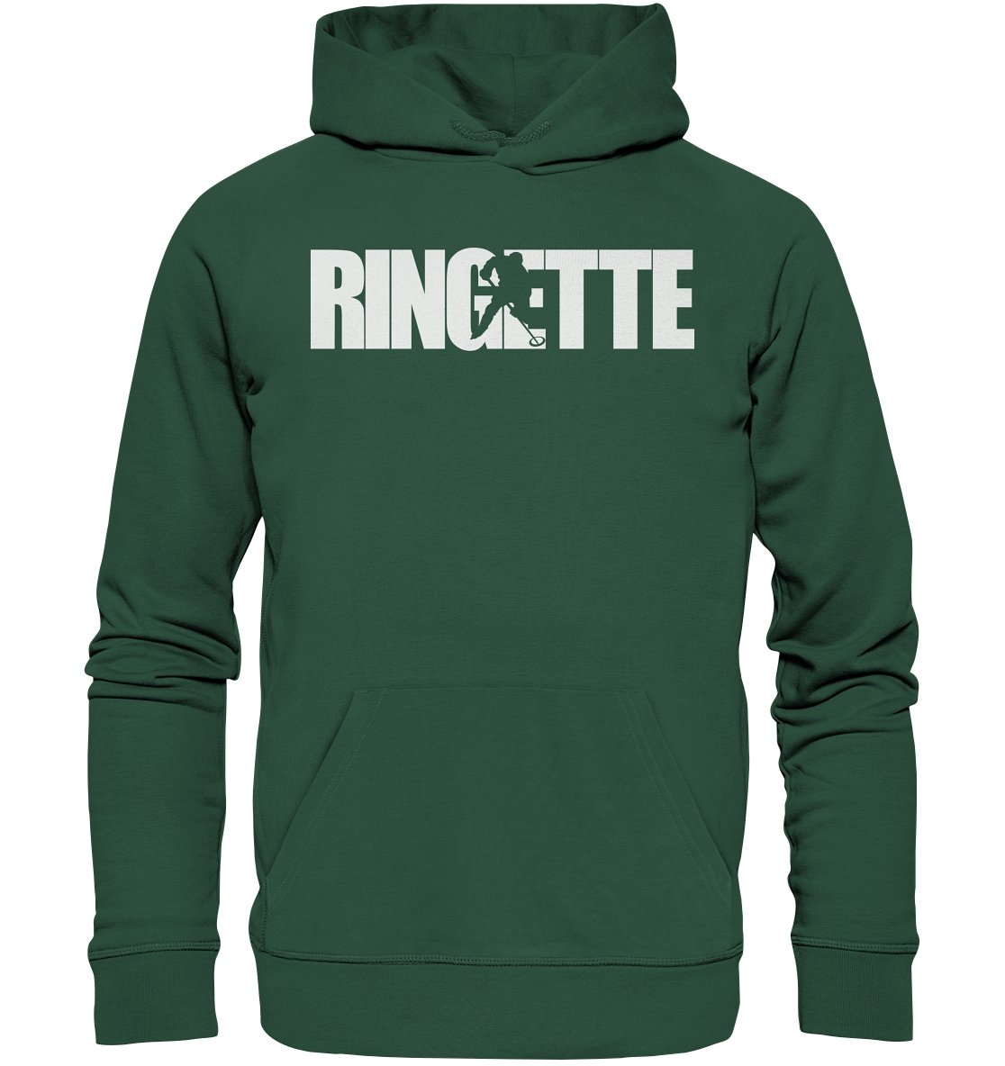 Ringette teksti EKo huppari unisex - FourFan