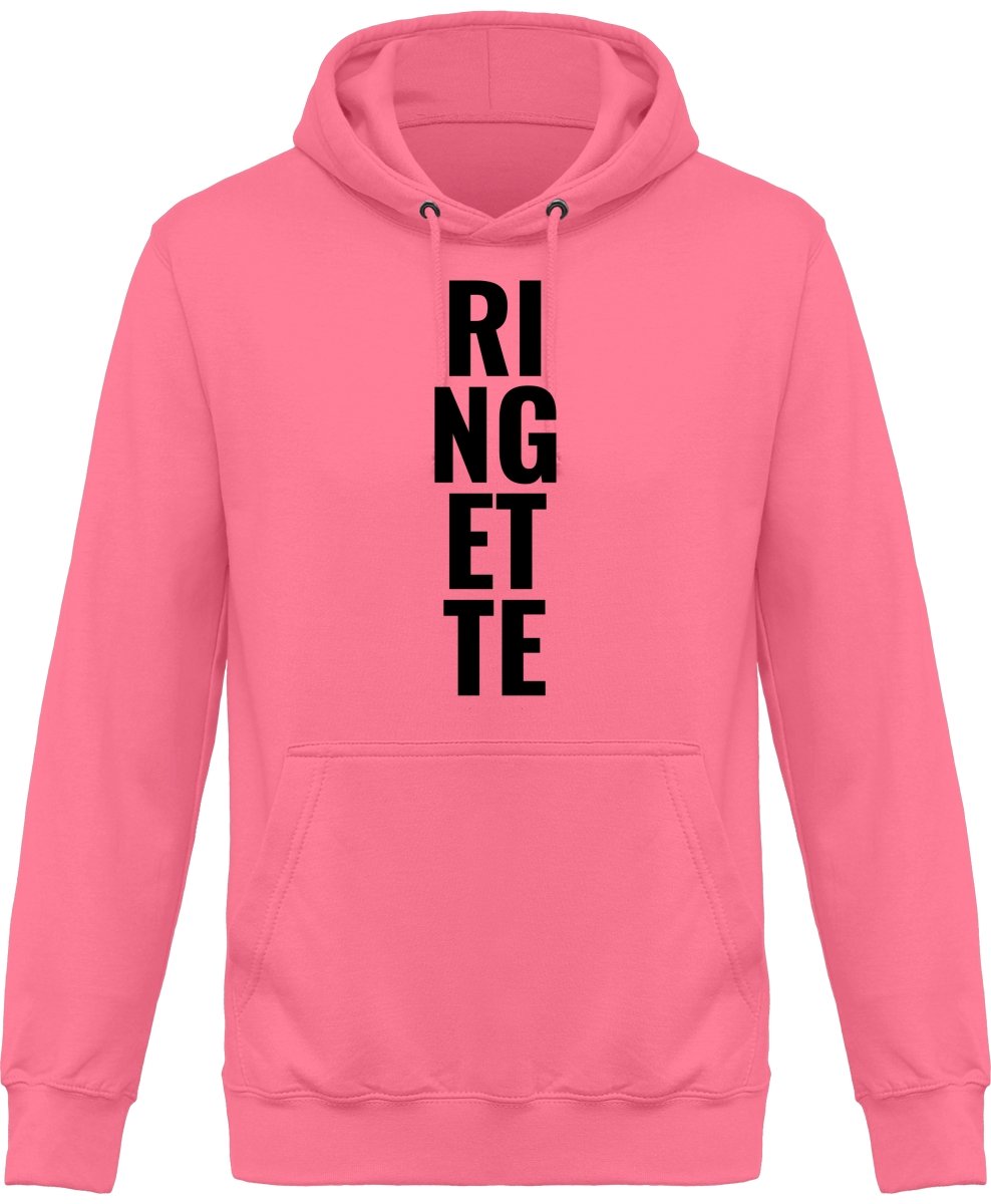 Ringette teksti huppari unisex - FourFan