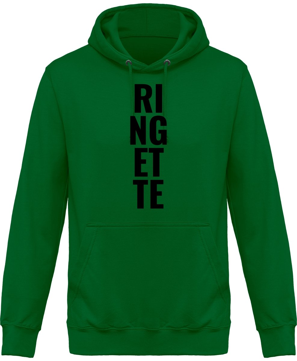 Ringette teksti huppari unisex - FourFan