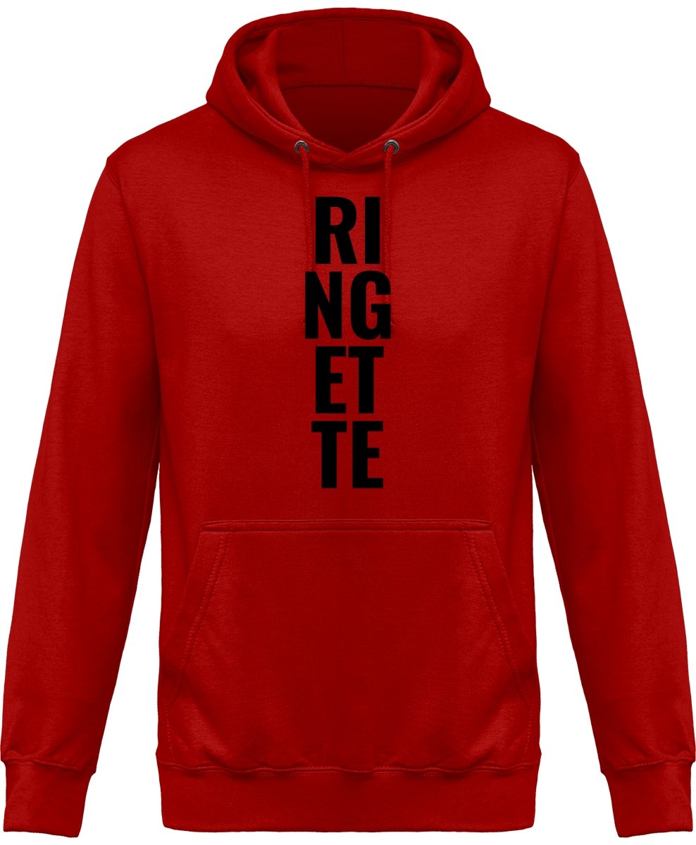 Ringette teksti huppari unisex - FourFan