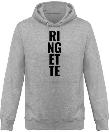 Ringette teksti huppari unisex - FourFan