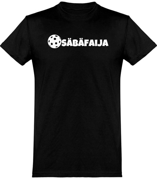 Säbäfaija t-paita valkoinen pallo - FourFan
