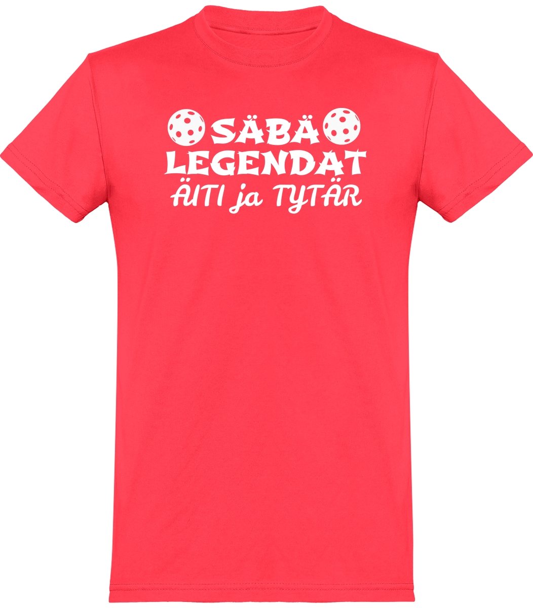 Säbälegendat äiti ja tytär perus t-paita - FourFan