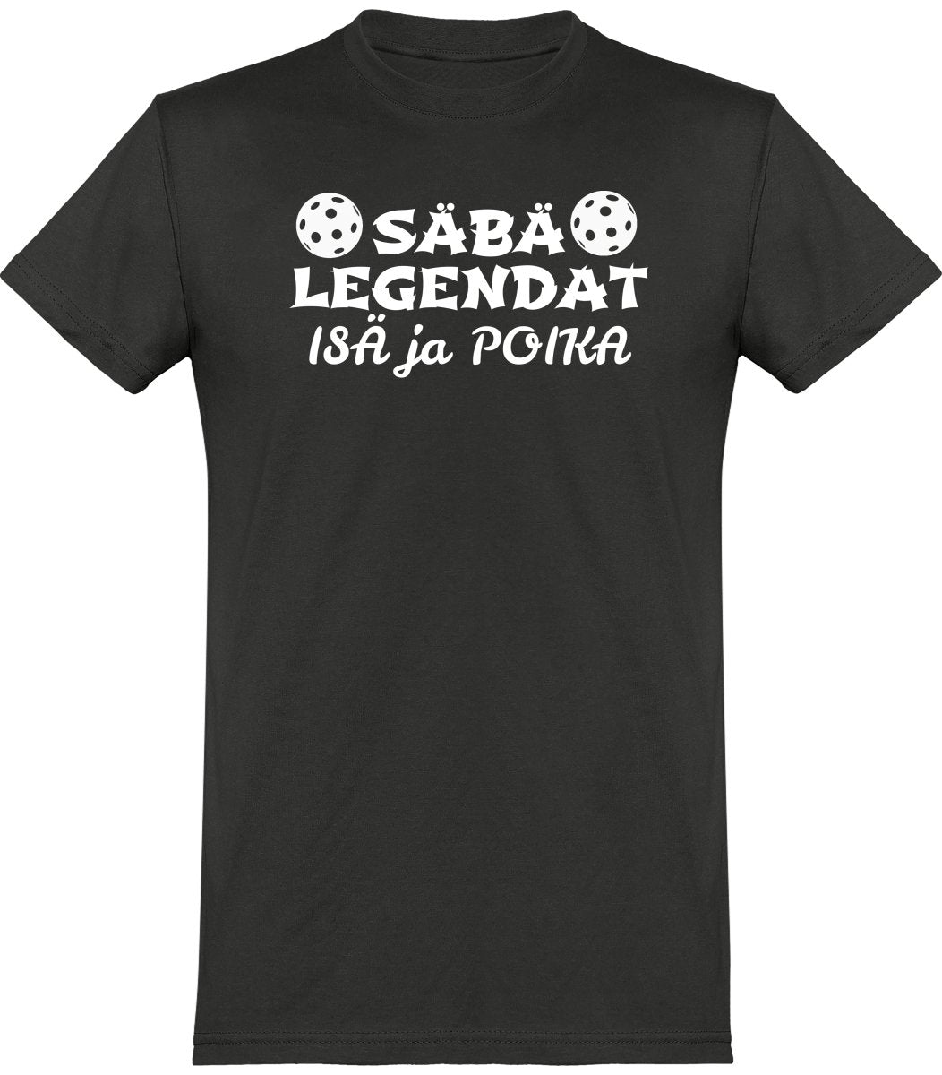 Säbälegendat isä ja poika t-paita - FourFan