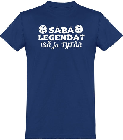 Säbälegendat isä ja tytär t-paita - FourFan