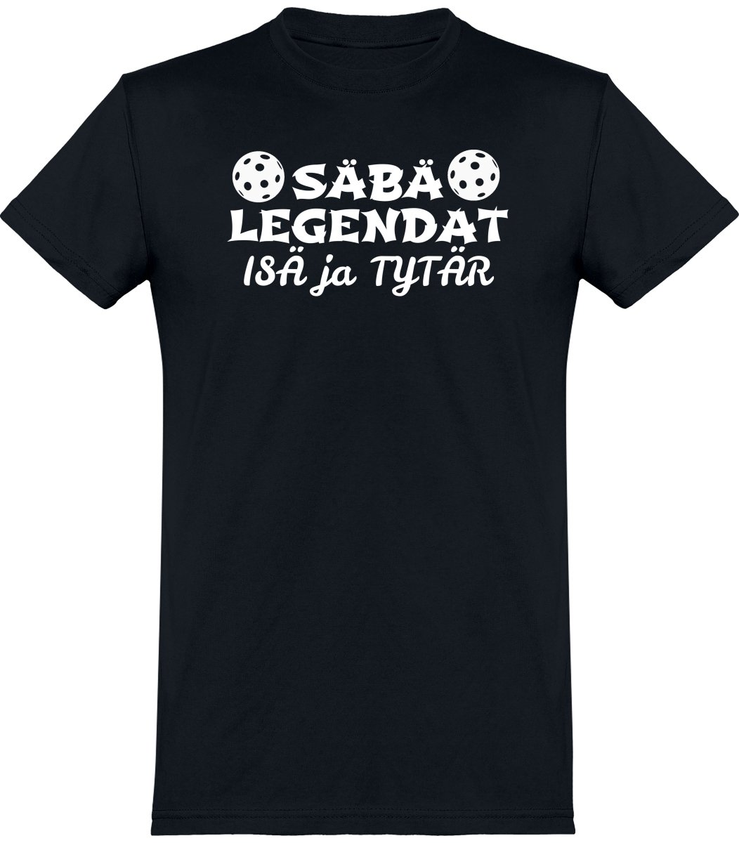 Säbälegendat isä ja tytär t-paita - FourFan