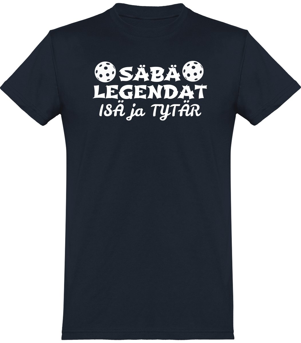 Säbälegendat isä ja tytär t-paita - FourFan