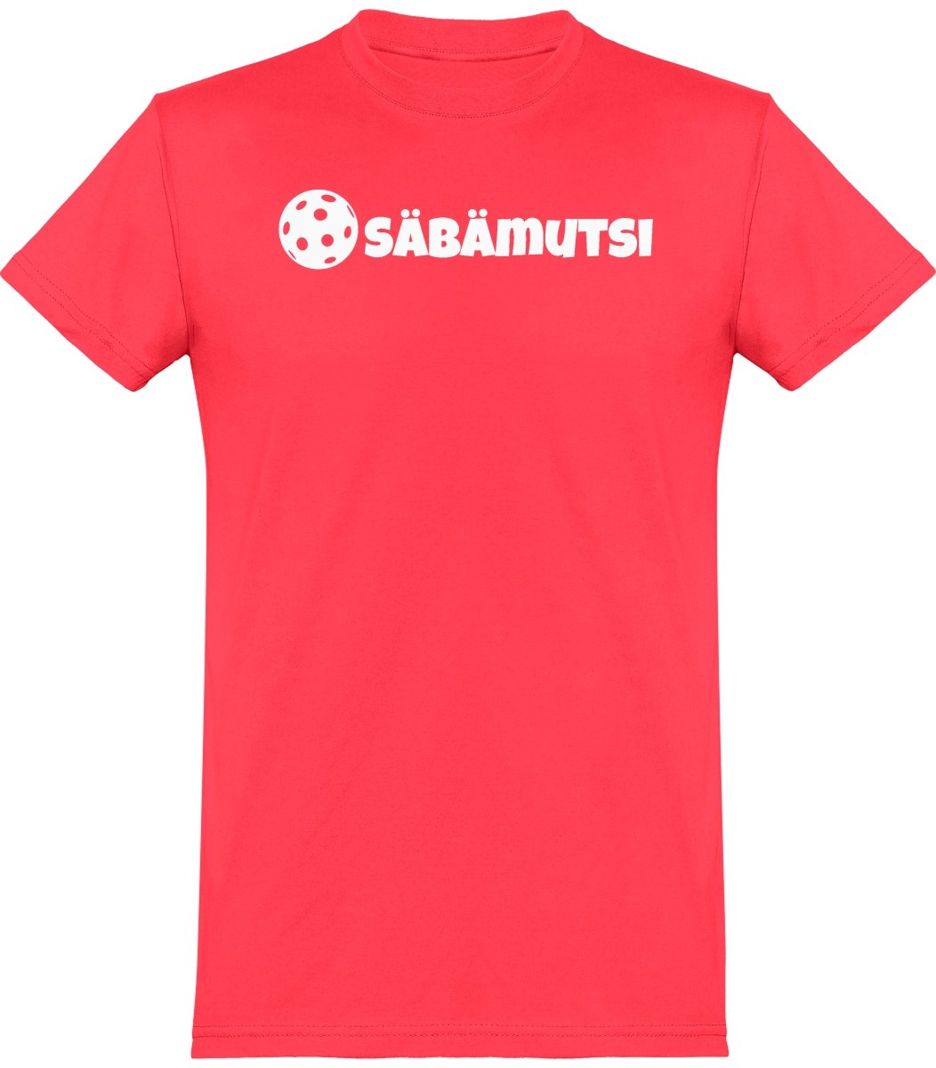 Säbämutsi perus t-paita valkoinen pallo - FourFan