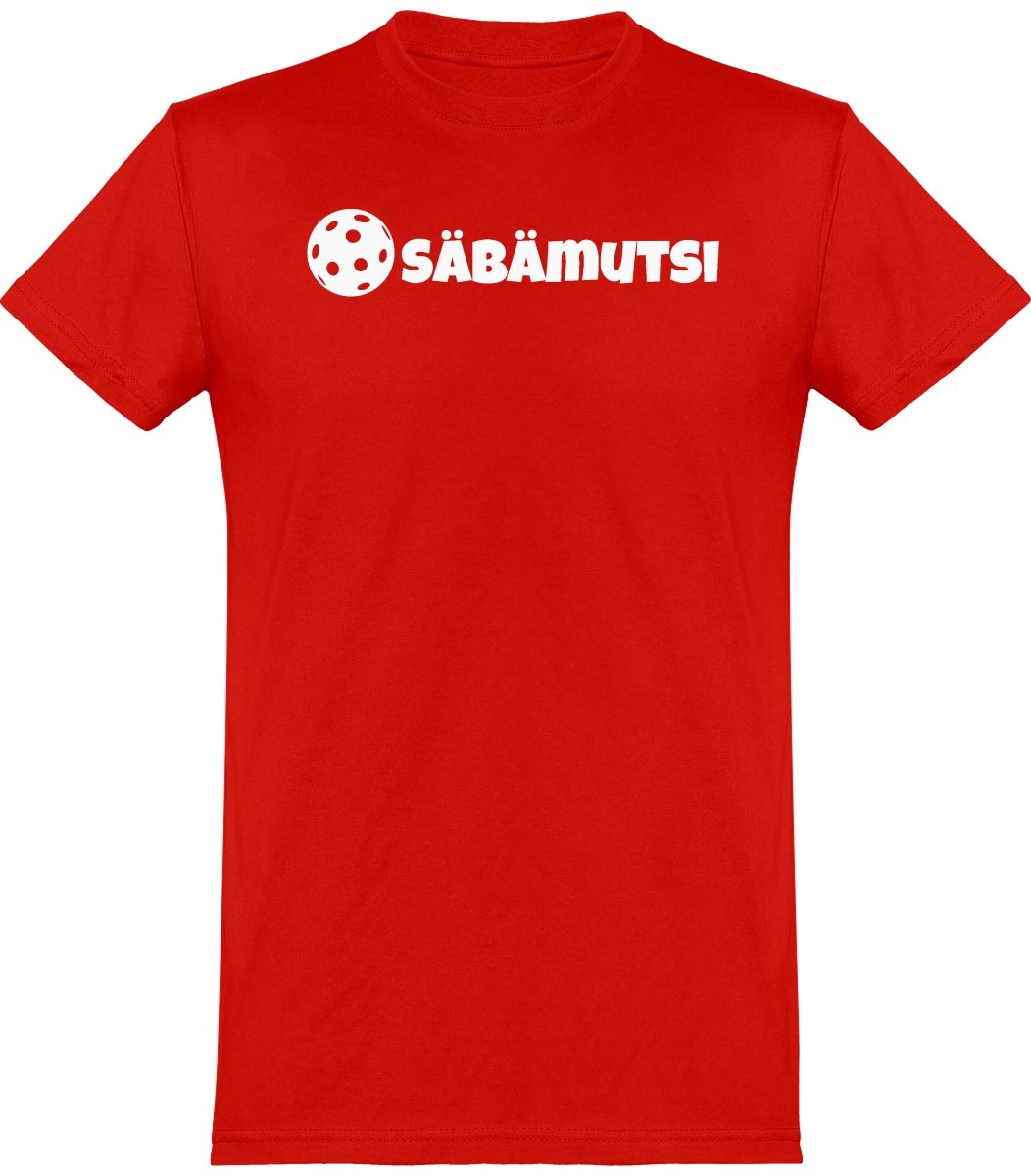 Säbämutsi perus t-paita valkoinen pallo - FourFan