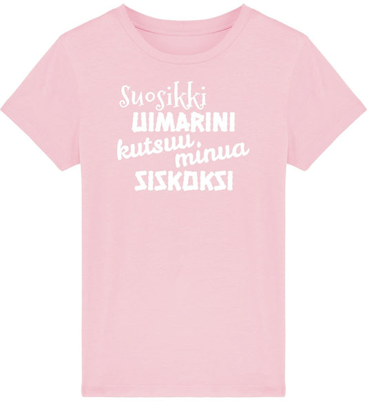 Siskon suosikki uimarini kutsuu t-paita - FourFan