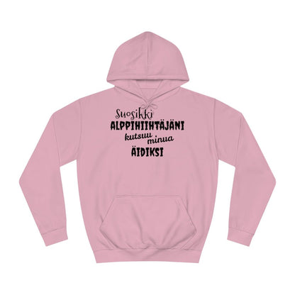 Suosikki alppihiihtäjäni äidiksi huppari unisex - FourFan